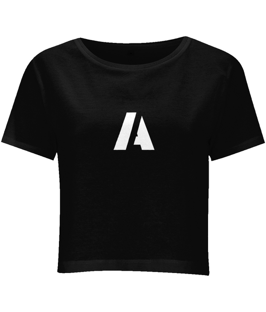 ACTIVELY, Women's Cropped Tee.